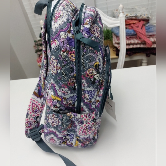 Vera Bradley Disney Sweet Treats Campus Backpack NWT
